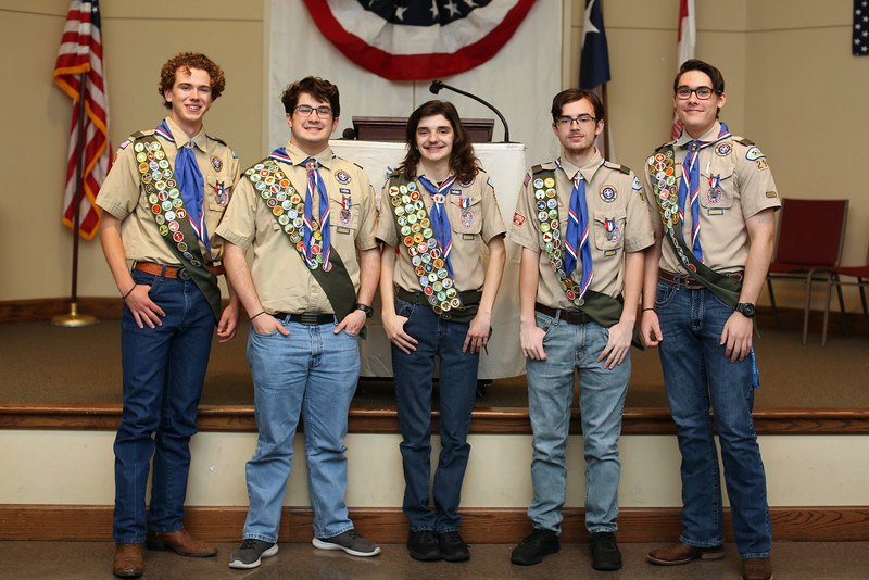 Troop 290 Bridge City, Tx celebrate Eagle Scouts - The Record Newspapers