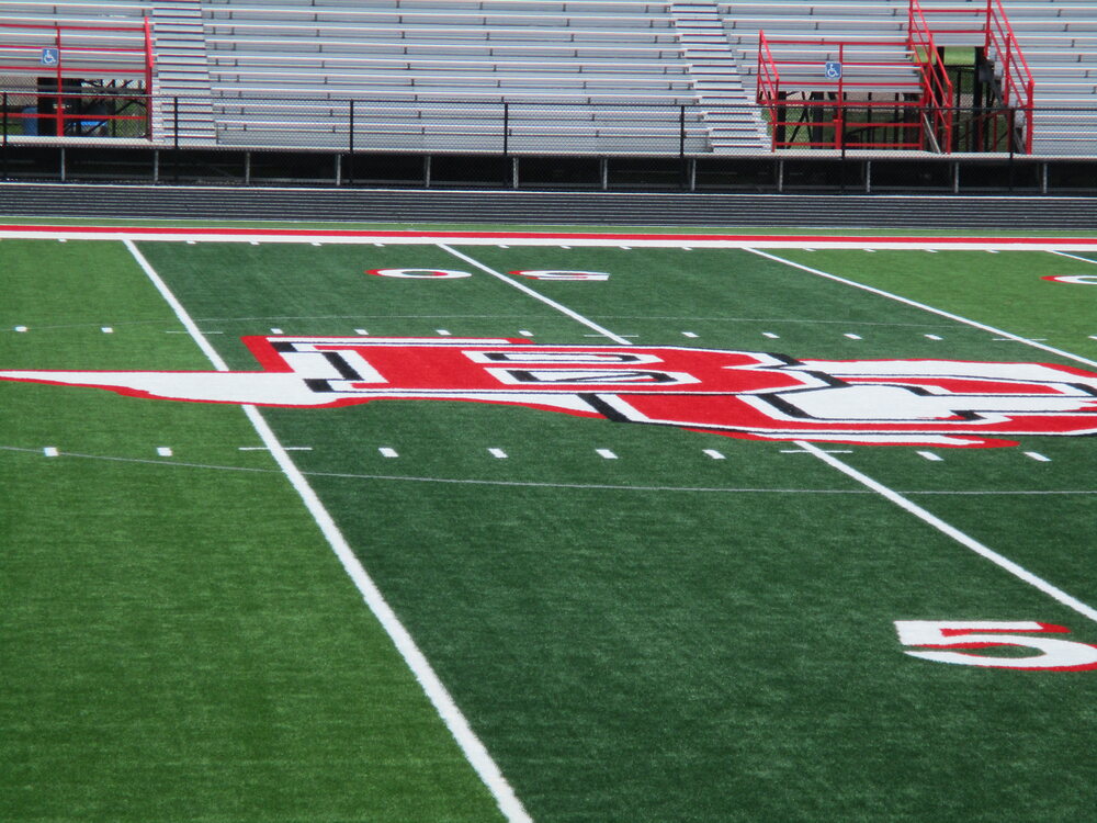 Houston Texans NFL football team playing on Hellas Matrix Turf at