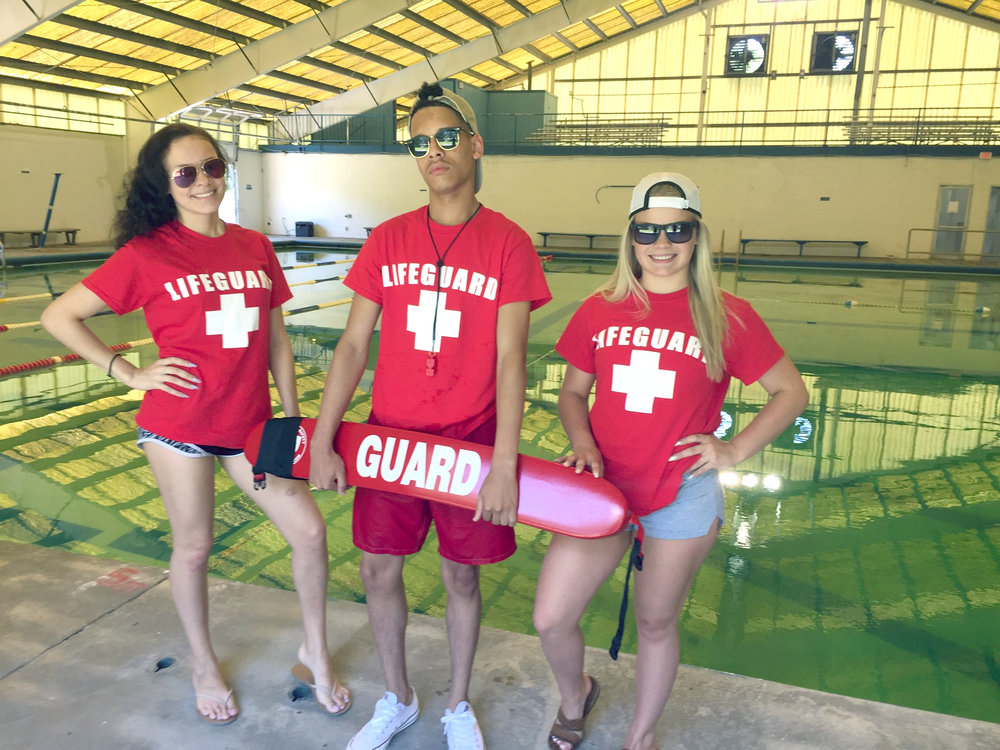 Lifeguard on duty🍒 @jhbteam #swim #100thieves