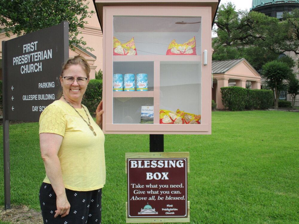 New Blessing Box to provide non-perishable food items for those in
